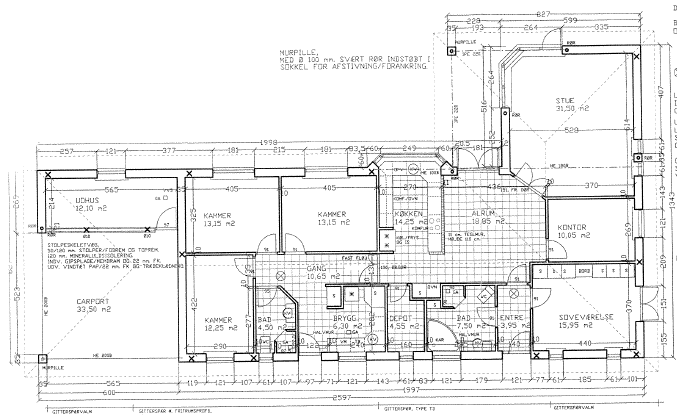 The technical drawing